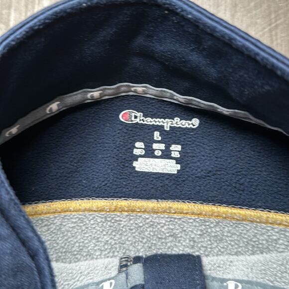 West Virginia Mountaineers Champion Performance Quarter Zip Pullover - Large - Picture 7 of 7